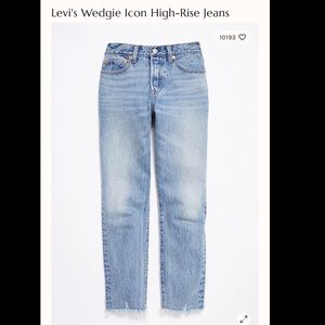 Levi’s Wedgie Icon High Rise Jeans